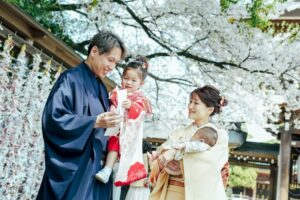 家族写真七五三